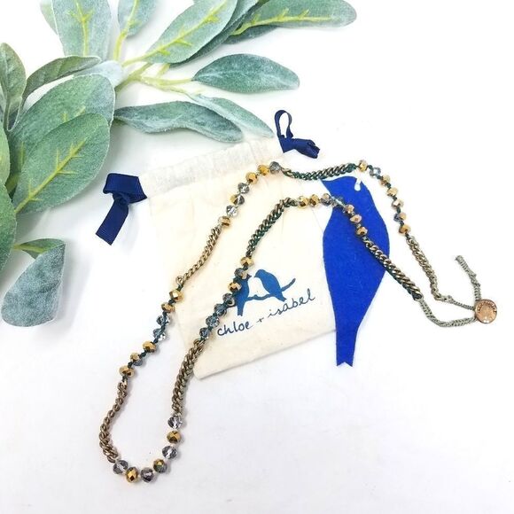 CHLOE & ISABEL Chain Beaded Necklace - Picture 1 of 7